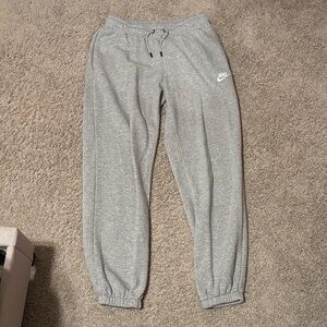 Nike Kids Heather Gray Jogger Sweatpants